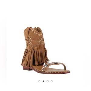 Ash Paquito Fringe Sandal